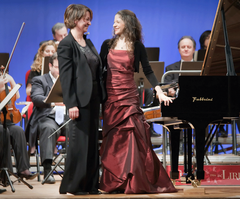 2013. Concerto con la pianista Irene Veneziano